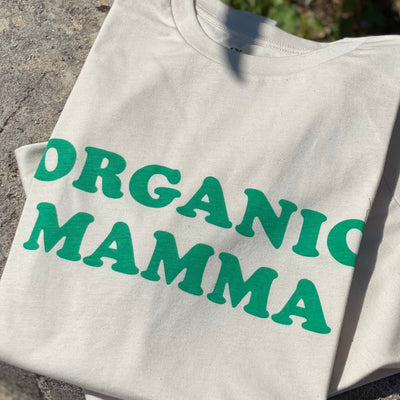 Tshirt ORGANIC MAMMA natural & green