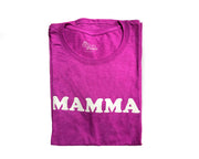 Tshirt MAMMA fuchsia chiné - MyTravelDreams