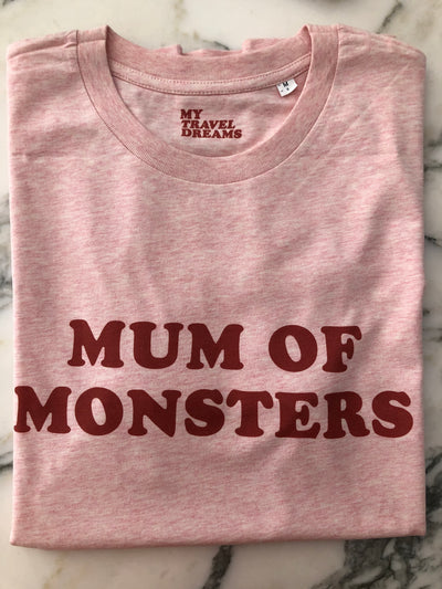 MUM OF MONSTERS - Rose Chiné